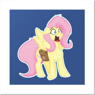 Shocked Fluttershy Posters and Art